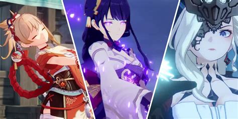 Genshin Impact: 17 Best Female Character Designs